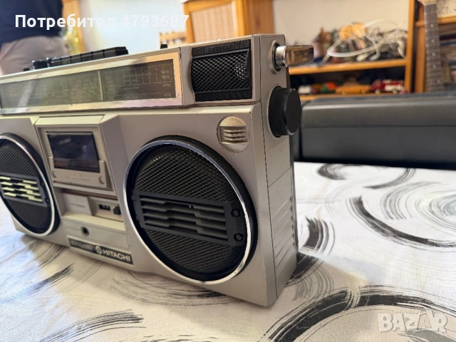Касетофон Hitachi, снимка 6 - Радиокасетофони, транзистори - 54258060