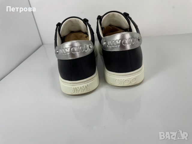 Jimmy Choo ROME Кожени маратонки 37 Оригинал, снимка 5 - Маратонки - 55098525