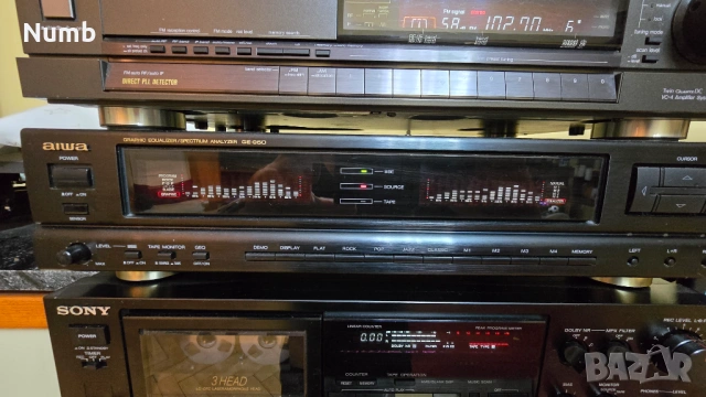 Еквалайзер Aiwa GE-950 , снимка 3 - Аудиосистеми - 54292807