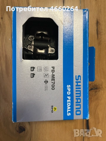 Автоматични SPD педали Shimano SLX PD-ME700, снимка 2 - Части за велосипеди - 54673432