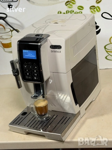 Кафемашина кафе автомат delonghi dinamica с гаранция, снимка 2 - Кафемашини - 54842620
