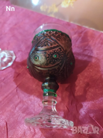 Ръчно рисувани чаши, снимка 2 - Декорация за дома - 54400842