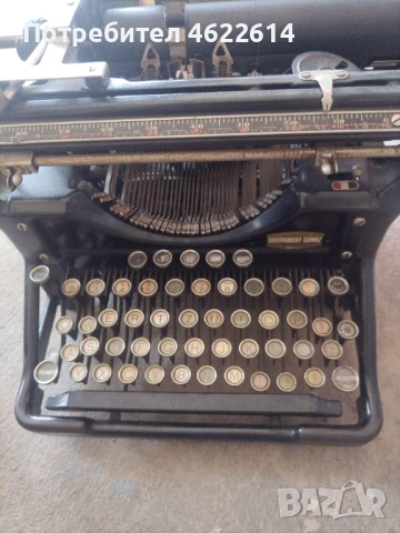 СТАРА ПЕЧАТНА МАШИНА Underwood, снимка 3 - Антикварни и старинни предмети - 54763200