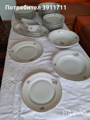 продавам порцеланов сервиз за 12души