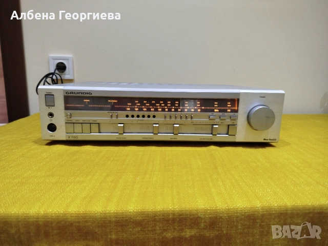 Усилвател GRUNDIG R 7150, снимка 3 - Ресийвъри, усилватели, смесителни пултове - 54632929