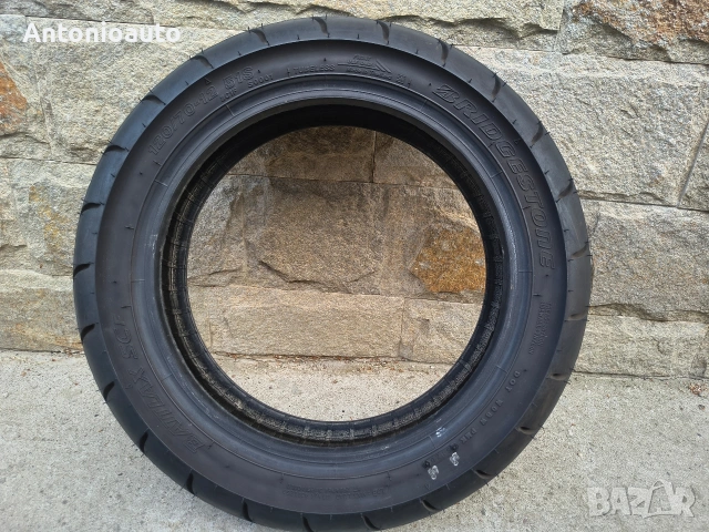 120 70 12 bridgestone battlax scf гуми скутер гума предна, снимка 5 - Гуми и джанти - 55123897