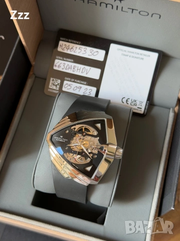 Автоматичен часовник Hamilton Ventura XXL 46mm, снимка 15 - Луксозни - 55003676
