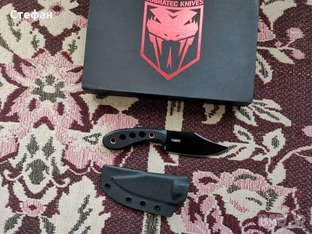 ХИТ ЦЕНА Фиксиран нож Cobratec Pocket Bowie, снимка 4 - Ножове - 54932790