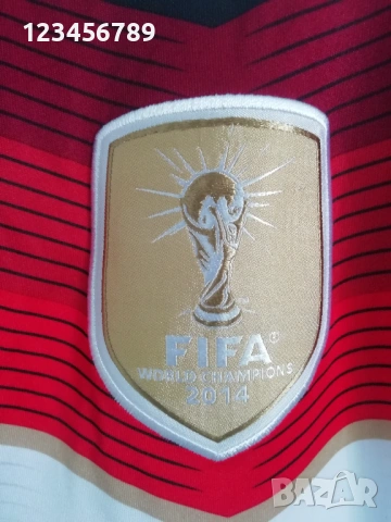 Germany Adidas Final World Cup 2014 оригинална тениска фланелка Германия Аржентина финал Световно , снимка 6 - Тениски - 50656794
