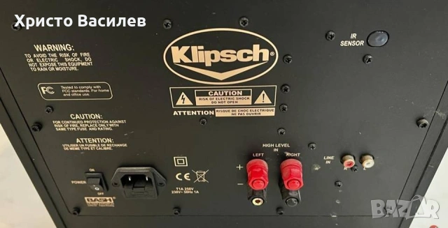 Klipsch RW 10D, снимка 3 - Тонколони - 54552170