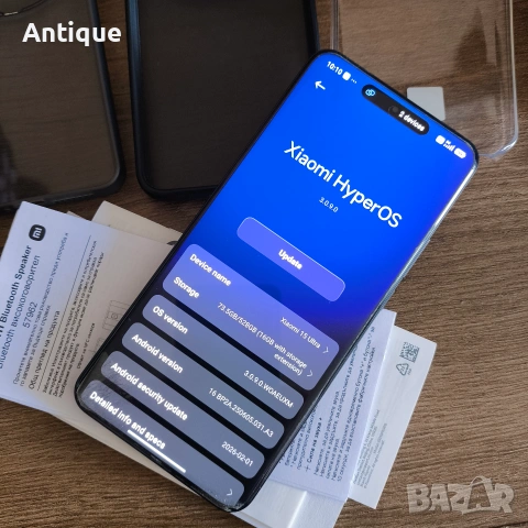 Смартфон Xiaomi 15 ultra 16GB RAM/512GB ROM с оставаща гаранция, снимка 4 - Xiaomi - 55044189