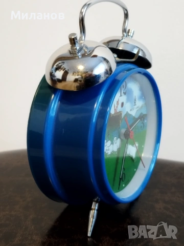 Стар анимиран будилник, настолен часовник, снимка 8 - Антикварни и старинни предмети - 54132465