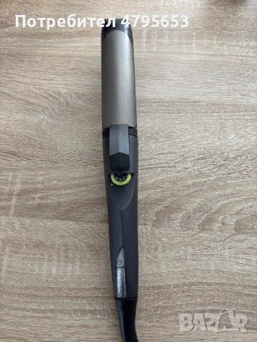 Маша за къдрене Remington с щипка - използвана, снимка 3 - Маши за коса - 54235631