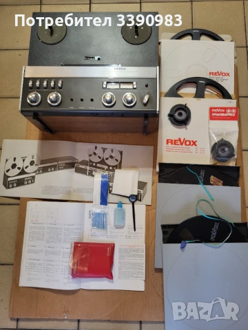 REVOX A77 MK4 като НОВ, снимка 2 - Декове - 54654275