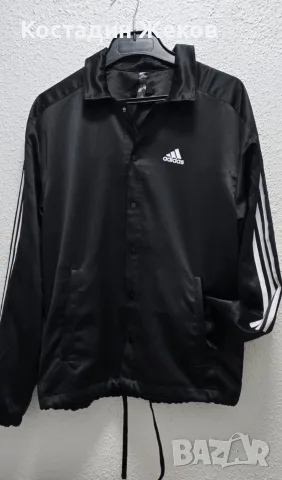 Ново. Мъжко спортно горнище Adidas Satin Coaches Jacket 
