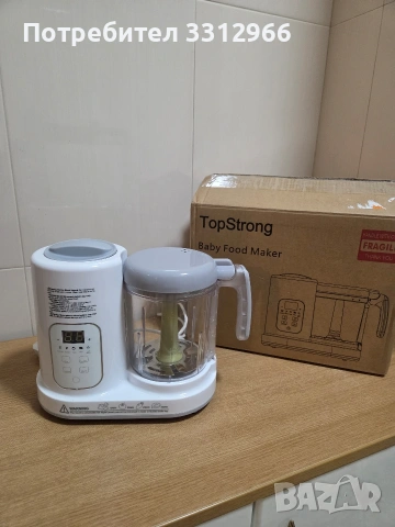 TopStrong Baby Food Maker (модел BL609), уред за приготвяне на бебешка храна. 