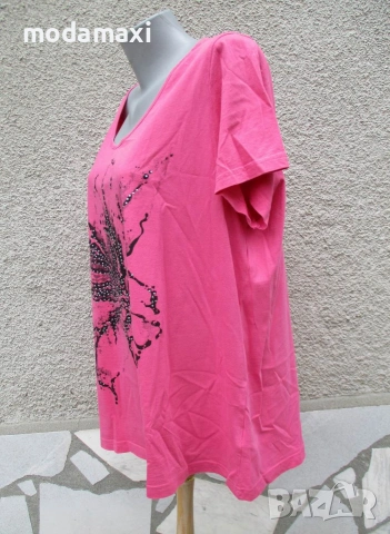 3XL /4XL Нова  блуза BPC в розово , снимка 6 - Туники - 55126600