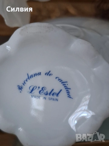 Ретро порцеланова ваза, снимка 9 - Вази - 54079007