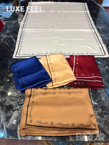 Dior 🤍Goyard🤍 Fendi🤍 Louis VUITTON 🤍 Дамски Копринени Шалове , снимка 4 - Шалове - 54946480