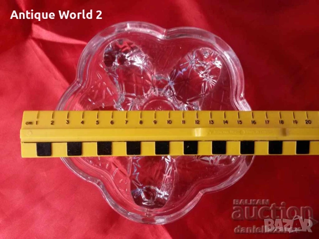 Поставка Преспапие КРИСТАЛНО Стъкло, снимка 4 - Антикварни и старинни предмети - 54307998