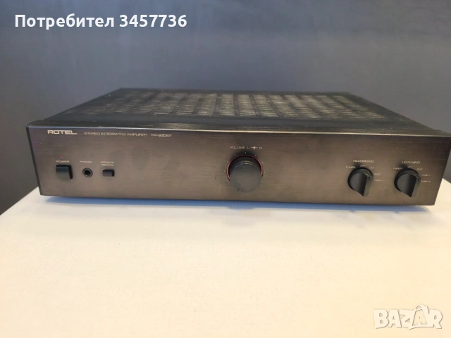 Стерео Усилвател Rotel RA-935BX С проблем, снимка 2 - Ресийвъри, усилватели, смесителни пултове - 54759671
