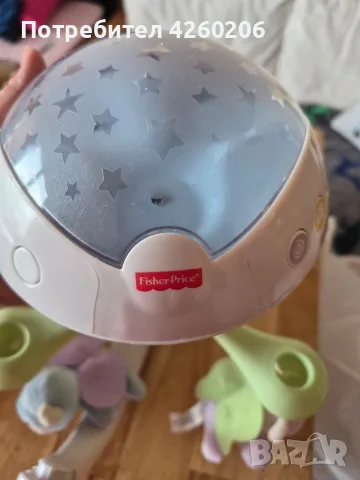 Музикална въртележка и проектор Fisher-Price 3 в 1