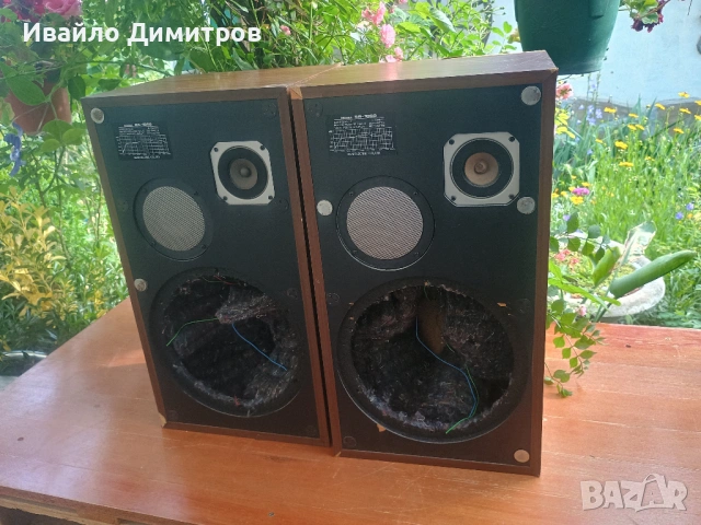 Akai SR-1050 говорители и филтри