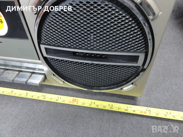 INTERFUNK IF 2364 – РЕТРО РАДИОКАСЕТОФОН BOOMBOX JAPAN (TOSHIBA RT 95S), снимка 8 - Радиокасетофони, транзистори - 54398873