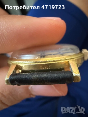 Позлатен Poljot 17 Jewels USSR, снимка 3 - Мъжки - 54986917