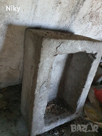 Каменно корито 64х42х22 см., снимка 2 - Декорация за дома - 54714239