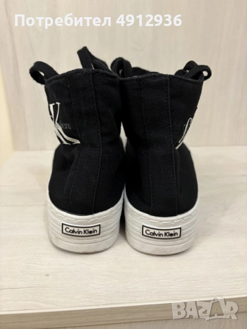Оригинални кецове Calvin Klein Jeans, снимка 2 - Дамски ежедневни обувки - 55597517