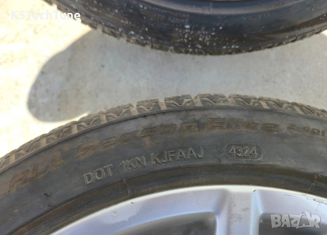 Джанти с Гуми Borbet 17* 5x100 7.5J ET35 215/45 Всесезонни, снимка 15 - Гуми и джанти - 54712342