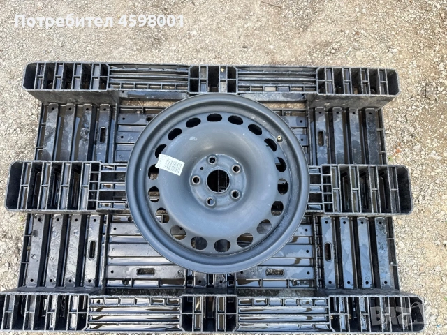 1бр.Оригинални железна джанта 16цола 5x112 ET42 за Vw,Skoda,Seat,Audi