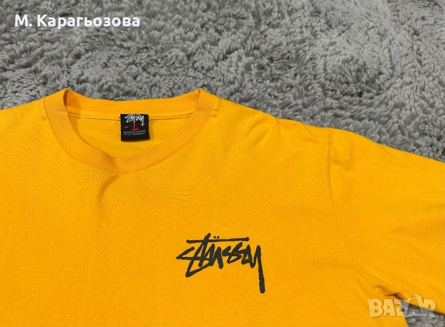 Мъжка тениска Stüssy Melted Ice Dice Tee, Размер L, снимка 3 - Тениски - 55168778