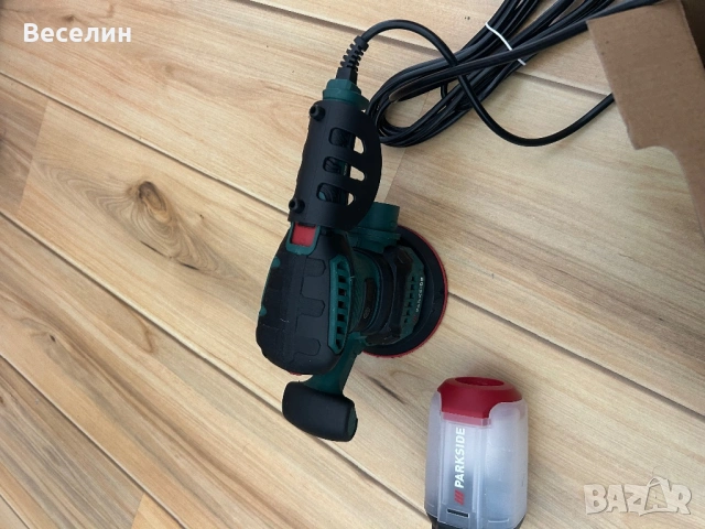 Ексцентрик шлайф Parkside , снимка 2 - Шлайфмашини - 54583727