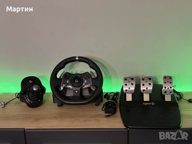 Волан Logitech G920 + Shifter
