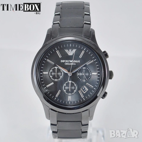 Emporio Armani AR1452 Ceramica Chronograph, снимка 2 - Мъжки - 24443179
