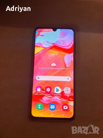 Samsung Galaxy A70 като нов+бързо зареждащо зарядно