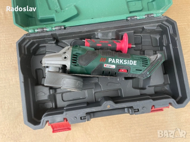 Акумулаторен ъглошлайф PWSA Parkside,, снимка 2 - Ъглошлайфи - 54314646
