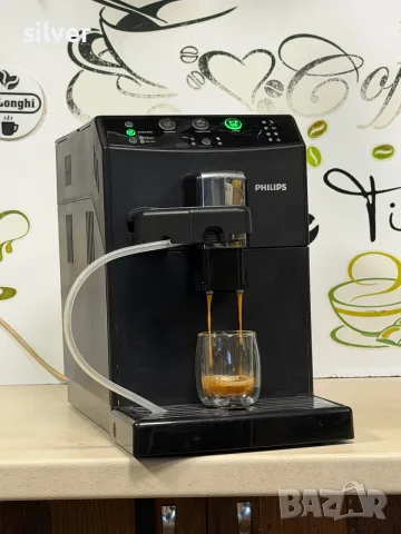 Кафемашина кафе автомат Philips cappuccino с гаранция, снимка 2 - Кафемашини - 55372214