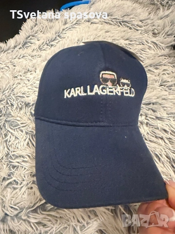 Шапка Karl lagerfeld , снимка 6 - Шапки - 54683802