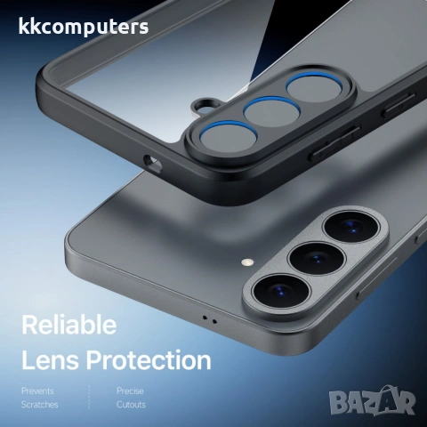 DUX DUCIS Samsung Galaxy S26 FE Калъф - PC+TPU, Прозрачен гръб, Черен, снимка 6 - Калъфи, кейсове - 55036111
