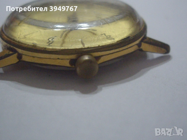 Стар мъжки позлатен часовник., снимка 2 - Мъжки - 54361950