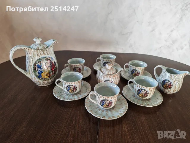 Порцеланов сервиз за чай