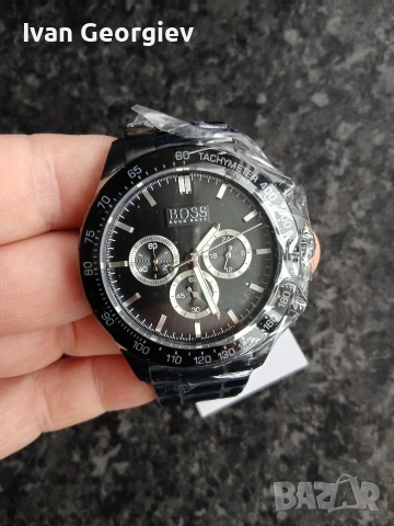 Нов часовник HUGO BOSS Icon Chronograph 1512961, снимка 7 - Мъжки - 54476919