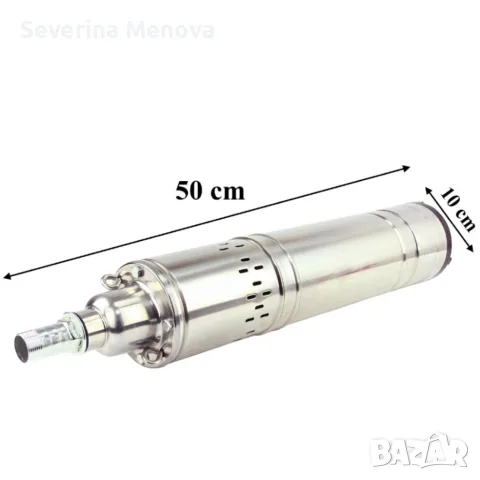 Дебит - Винтова водна помпа за дълбоки кладенци 1500W 2 m³/h ефективна - бързо изпомпване и висок на, снимка 4 - Напояване - 55639997