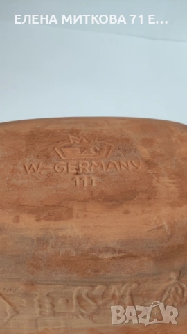 Немски глинен съд за печене, снимка 6 - Съдове за готвене - 54131434
