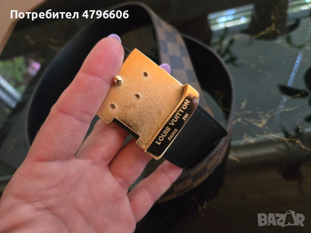 Louis vuitton оригинален колан , снимка 2 - Колани - 54861132