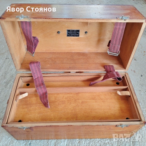 Дървен куфар от "Голям операционен набор", снимка 11 - Антикварни и старинни предмети - 55145964