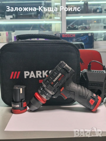 Акумулаторен винтоверт Parkside Performance PBSPA 12 E4
